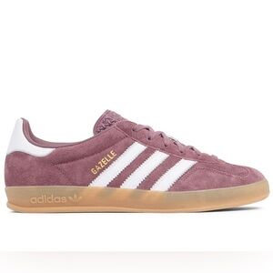 Adidas gazelle purple/white